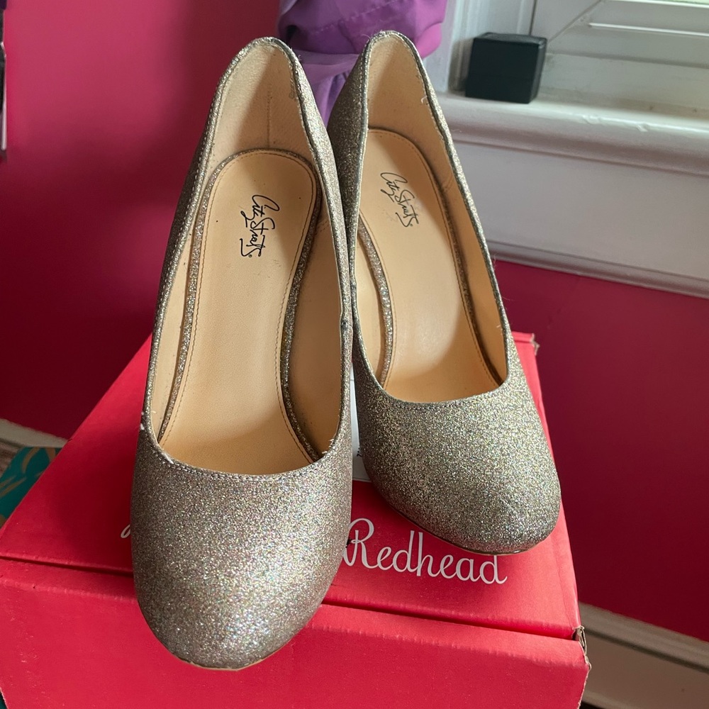 Sparkly Prom/Wedding/Pageant shoes - Picture 4 of 4
